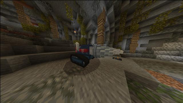 Screenshot of the Minecraft Bedrock Marketplace product Mining Town created by Kora Studios.