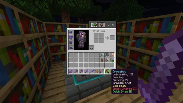 Screenshot of the Minecraft Bedrock Marketplace product More Enchants created by Kora Studios.
