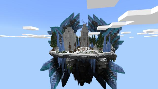 Screenshot of the Minecraft Bedrock Marketplace product One Block Challenge created by Kora Studios.