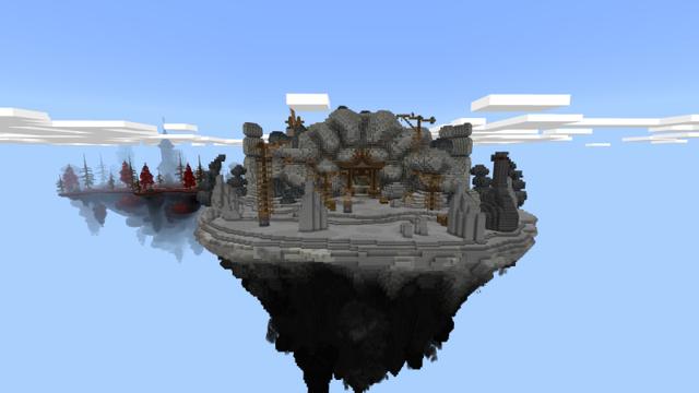 Screenshot of the Minecraft Bedrock Marketplace product One Block Challenge created by Kora Studios.