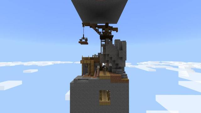 Screenshot of the Minecraft Bedrock Marketplace product One Chunk Survival created by Kora Studios.