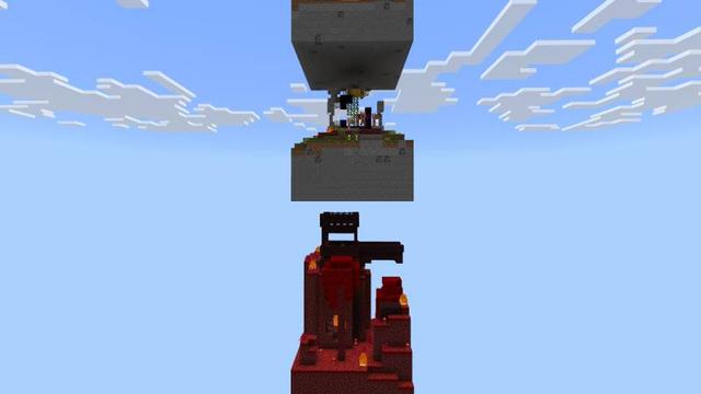 Screenshot of the Minecraft Bedrock Marketplace product One Chunk Survival created by Kora Studios.