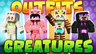 Thumbnail of the Minecraft Bedrock Marketplace product Outfits Creatures created by Kora Studios.