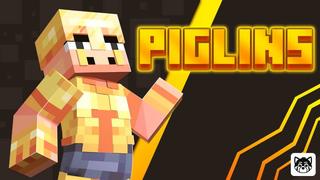 Thumbnail of the Minecraft Bedrock Marketplace product Piglins created by Kora Studios.
