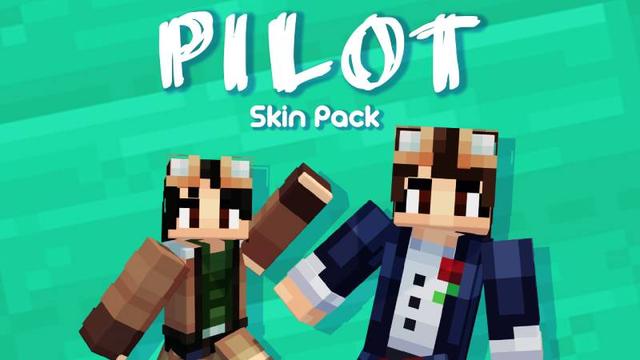 Thumbnail of the Minecraft Bedrock Marketplace product Pilot Skin Pack created by Kora Studios.