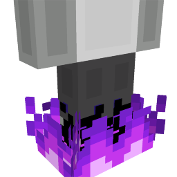 Thumbnail of the Minecraft Bedrock Marketplace product Purple Flame Boots created by Kora Studios.