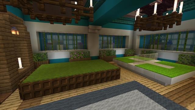 Screenshot of the Minecraft Bedrock Marketplace product Secret Base created by Kora Studios.