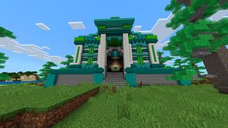 Screenshot of the Minecraft Bedrock Marketplace product Slime Temple created by Kora Studios.