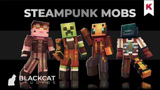 Thumbnail of the Minecraft Bedrock Marketplace product Steampunk Mobs created by Kora Studios.
