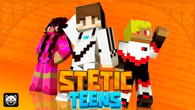 Thumbnail of the Minecraft Bedrock Marketplace product Stetic Teens created by Kora Studios.