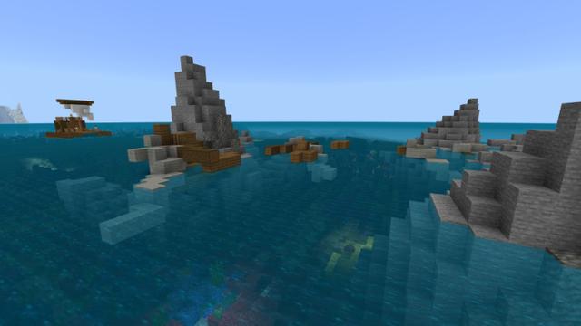 Screenshot of the Minecraft Bedrock Marketplace product Survival Island created by Kora Studios.