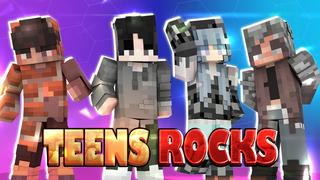 Thumbnail of the Minecraft Bedrock Marketplace product Teen Rocks created by Kora Studios.