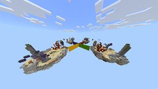Screenshot of the Minecraft Bedrock Marketplace product The Bridge created by Kora Studios.