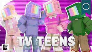 Thumbnail of the Minecraft Bedrock Marketplace product TV Teens created by Kora Studios.