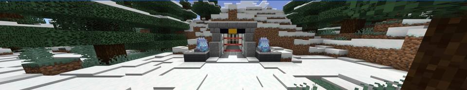 Panorama of the Minecraft Bedrock Marketplace product Ultimate Winter Base created by Kora Studios.