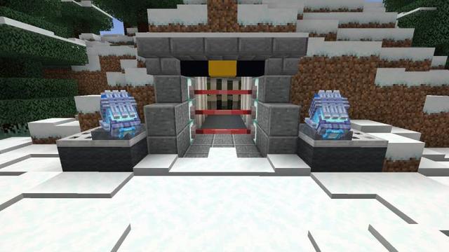Screenshot of the Minecraft Bedrock Marketplace product Ultimate Winter Base created by Kora Studios.