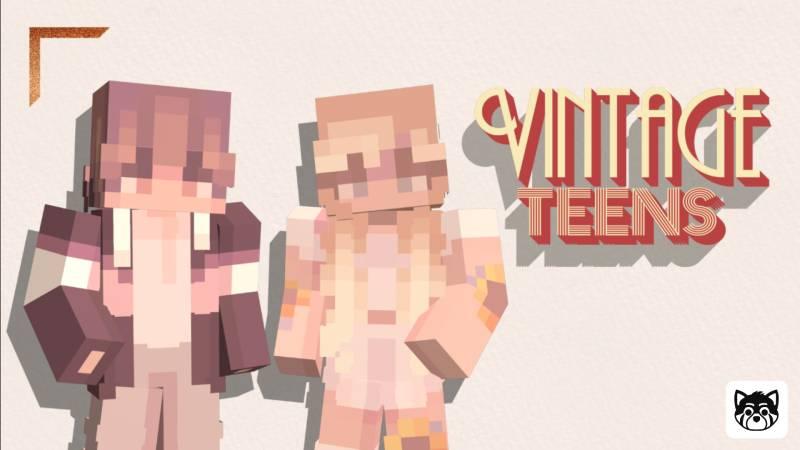 Vintage Teens by Kora Studios | CHUNK - Minecraft Bedrock Marketplace ...