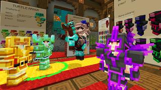 Screenshot of the Minecraft Bedrock Marketplace product ADVANCED ARMOR created by Kreatik Studios.