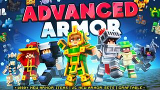 Thumbnail of the Minecraft Bedrock Marketplace product ADVANCED ARMOR created by Kreatik Studios.