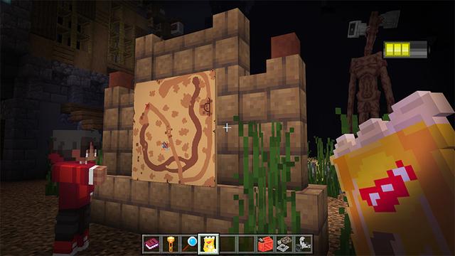Screenshot of the Minecraft Bedrock Marketplace product ALARM HEAD created by Kreatik Studios.