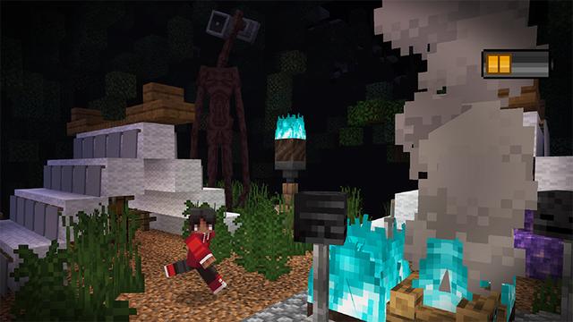 Screenshot of the Minecraft Bedrock Marketplace product ALARM HEAD created by Kreatik Studios.
