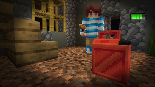 Screenshot of the Minecraft Bedrock Marketplace product ALARM HEAD created by Kreatik Studios.