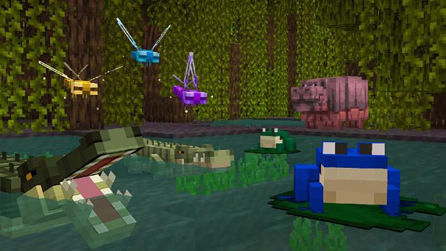 Screenshot of the Minecraft Bedrock Marketplace product Animals Add-On created by Kreatik Studios.