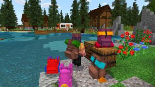 Screenshot of the Minecraft Bedrock Marketplace product BACKPACKS: CRAFTABLE 2 created by Kreatik Studios.