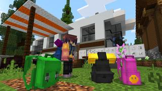 Screenshot of the Minecraft Bedrock Marketplace product BACKPACKS: CRAFTABLE 2 created by Kreatik Studios.