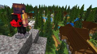 Screenshot of the Minecraft Bedrock Marketplace product BACKPACKS: CRAFTABLE 2 created by Kreatik Studios.