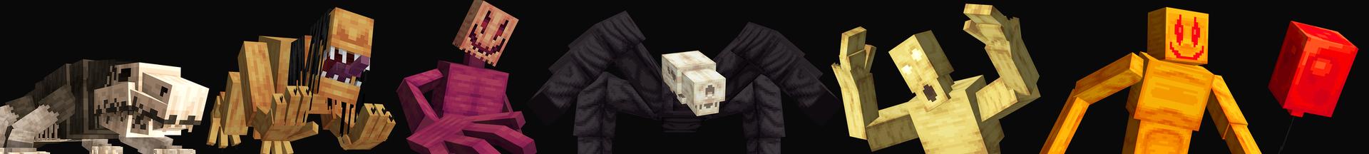 Panorama of the Minecraft Bedrock Marketplace product BE A BACKROOMS MOB created by Kreatik Studios.