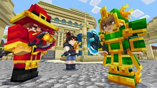 Screenshot of the Minecraft Bedrock Marketplace product BIGGER CRAFTING ++ created by Kreatik Studios.