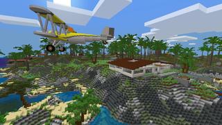 Screenshot of the Minecraft Bedrock Marketplace product Billionaires Modern Houses created by Kreatik Studios.