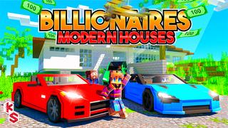 Thumbnail of the Minecraft Bedrock Marketplace product Billionaires Modern Houses created by Kreatik Studios.