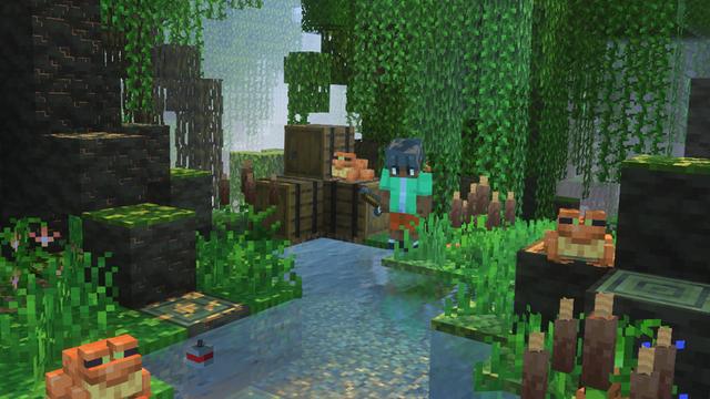 Screenshot of the Minecraft Bedrock Marketplace product Biomes You Go Add-On (Official) created by Kreatik Studios.
