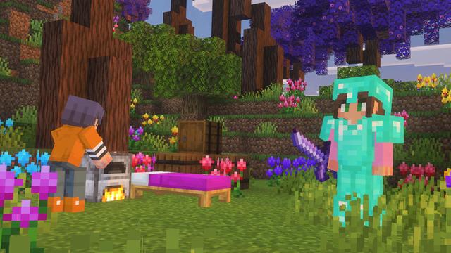 Screenshot of the Minecraft Bedrock Marketplace product Biomes You Go Add-On (Official) created by Kreatik Studios.
