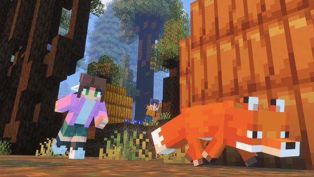 Screenshot of the Minecraft Bedrock Marketplace product Biomes You Go Add-On (Official) created by Kreatik Studios.