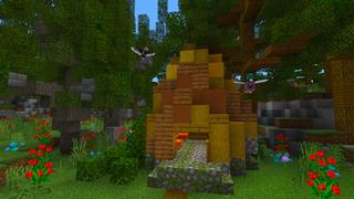 Screenshot of the Minecraft Bedrock Marketplace product Birds: Tropical created by Kreatik Studios.