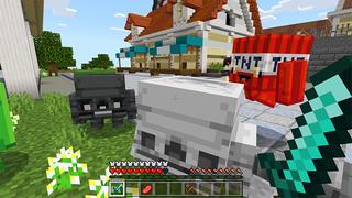 Screenshot of the Minecraft Bedrock Marketplace product BLOCK PETS CRAFTABLE created by Kreatik Studios.