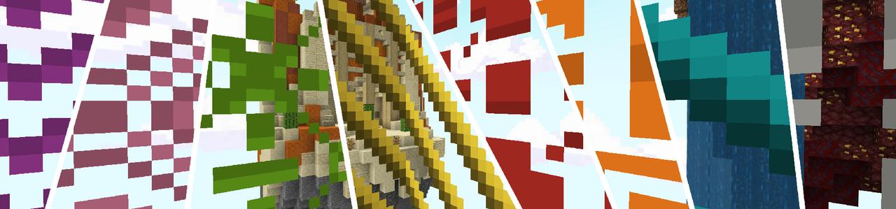 Panorama of the Minecraft Bedrock Marketplace product CAPTIVE SKYBLOCK created by Kreatik Studios.