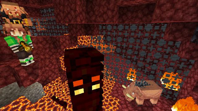 Screenshot of the Minecraft Bedrock Marketplace product CAPTIVE SKYBLOCK created by Kreatik Studios.