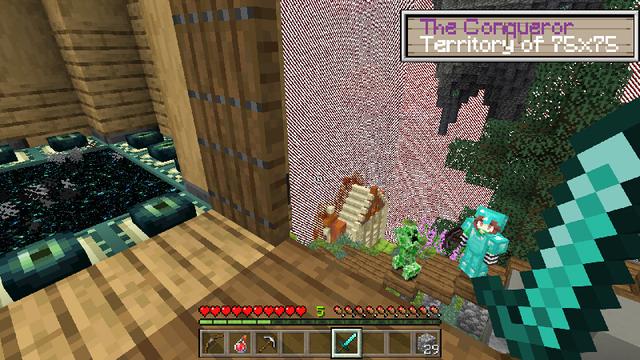 Screenshot of the Minecraft Bedrock Marketplace product CAPTIVE SKYBLOCK created by Kreatik Studios.
