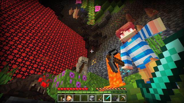 Screenshot of the Minecraft Bedrock Marketplace product CAPTIVE SURVIVAL created by Kreatik Studios.