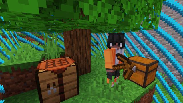 Screenshot of the Minecraft Bedrock Marketplace product CAPTIVE SURVIVAL created by Kreatik Studios.