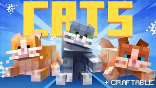 Thumbnail of the Minecraft Bedrock Marketplace product CATS CRAFTABLE created by Kreatik Studios.