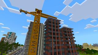 Screenshot of the Minecraft Bedrock Marketplace product City Cars created by Kreatik Studios.