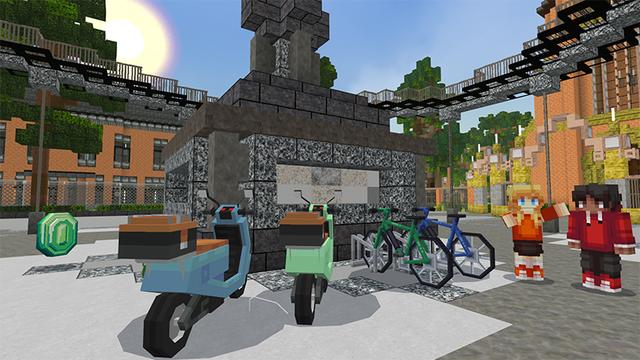 Screenshot of the Minecraft Bedrock Marketplace product CITY HD MASHUP created by Kreatik Studios.