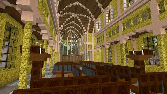 Screenshot of the Minecraft Bedrock Marketplace product CITY HD MASHUP created by Kreatik Studios.