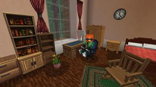 Screenshot of the Minecraft Bedrock Marketplace product Classic Furniture created by Kreatik Studios.