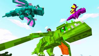 Screenshot of the Minecraft Bedrock Marketplace product CRAFTABLE DRAGONS created by Kreatik Studios.